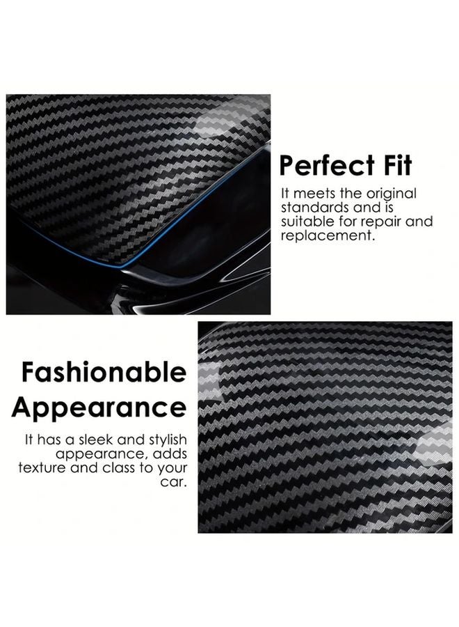 Carbon Fiber Pattern Shift Knob Cover For Mercedes A Class W177 CLA C118 2019 2022 - Image 2